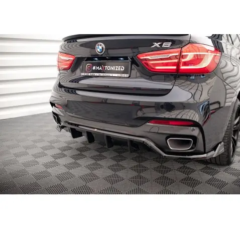 Arriere Splitter (avec une barre verticale) BMW X6 M-Pack F16