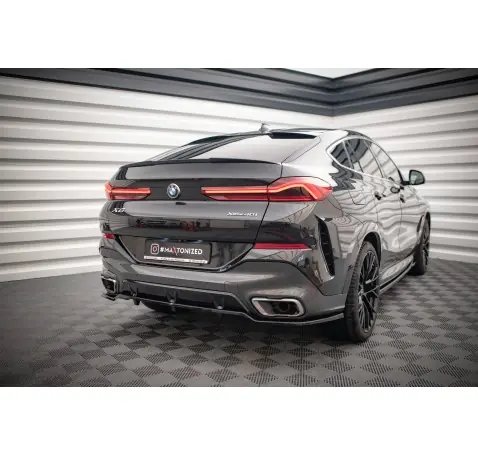 Arriere Splitter (avec une barre verticale) V.2 BMW X6 M-Pack G06