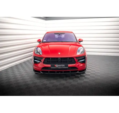 Lame Du Pare-Chocs Avant V.1 Porsche Macan GTS / Sport Design Mk1 Facelift