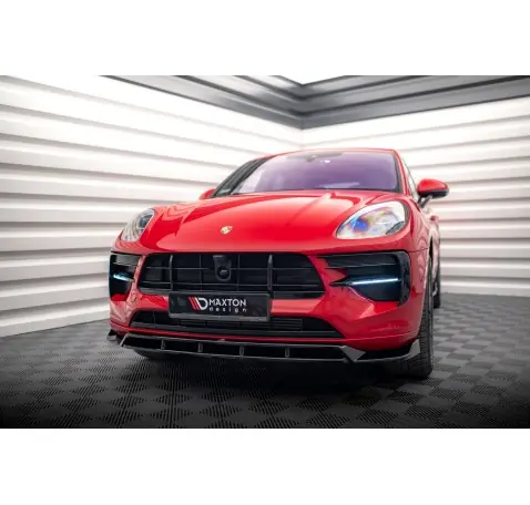 Lame Du Pare-Chocs Avant V.2 Porsche Macan GTS / Sport Design Mk1 Facelift Lame Du Pare-Chocs Avant V.2 Porsche Macan GTS / Sport Design Mk1 Facelift