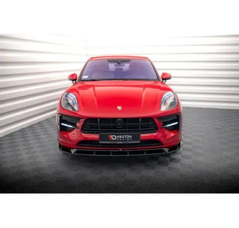 Lame Du Pare-Chocs Avant V.2 Porsche Macan GTS / Sport Design Mk1 Facelift