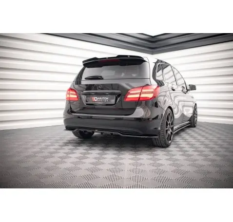 Arriere Splitter (avec une barre verticale) Mercedes-Benz B W246 Facelift