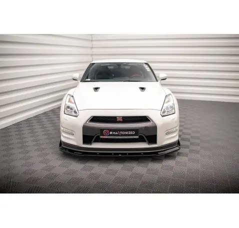 Lame Du Pare-Chocs Avant + Ailerons Nissan GTR R35 Facelift