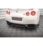 Arriere Splitter (avec une barre verticale) Nissan GTR R35 Facelift