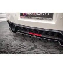 Arriere Splitter (avec une barre verticale) Nissan GTR R35 Facelift