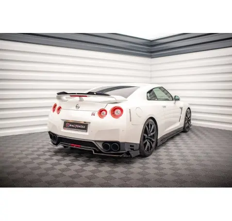 Arriere Splitter + Flaps Nissan GTR R35 Facelift