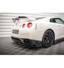 Arriere Splitter + Flaps Nissan GTR R35 Facelift