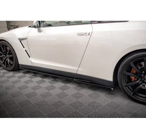 Rajouts Des Bas De Caisse Nissan GTR R35 Facelift