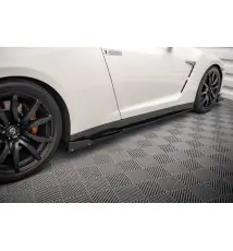 Rajouts Des Bas De Caisse + Ailerons Nissan GTR R35 Facelift