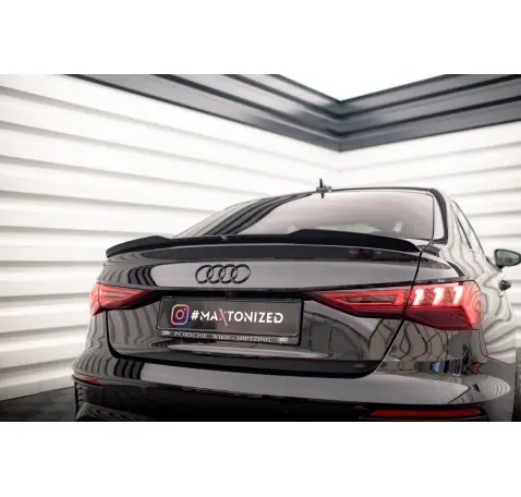 Spoiler Cap Audi A3 / A3 S-Line / S3 / RS3 Sedan 8Y Spoiler Cap Audi A3 / A3 S-Line / S3 / RS3 Sedan 8Y