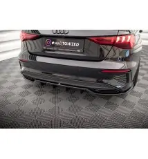 Arriere Splitter (avec une barre verticale) Audi A3 S-Line Sedan 8Y