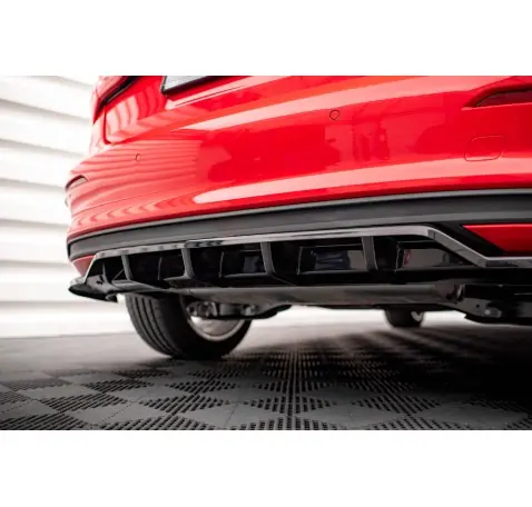 Arriere Splitter (avec une barre verticale) Audi A3 Sportback 8Y