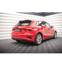 Arriere Splitter (avec une barre verticale) Audi A3 Sportback 8Y