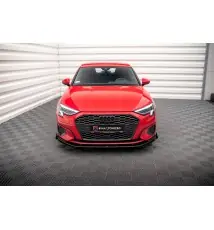 Street Pro Lame Du Pare-Chocs Avant V.1 + Flaps Audi A3 8Y
