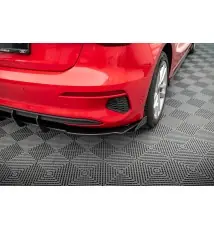 Street Pro Diffuseur Arrière Complet + Flaps Audi A3 Sportback 8Y