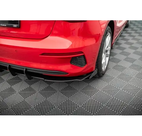 Street Pro Diffuseur Arrière Complet + Flaps Audi A3 Sportback 8Y