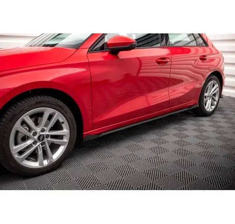 Street Pro Rajouts Des Bas De Caisse + Flaps Audi A3 8Y
