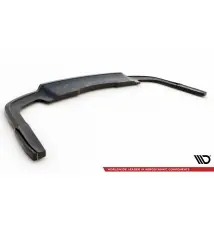 Arriere Splitter (avec une barre verticale) Audi A5 S-Line F5 Facelift