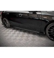 Street Pro Rajouts Des Bas De Caisse + Flaps Mercedes A35 AMG / AMG-Line Aero Pack W177