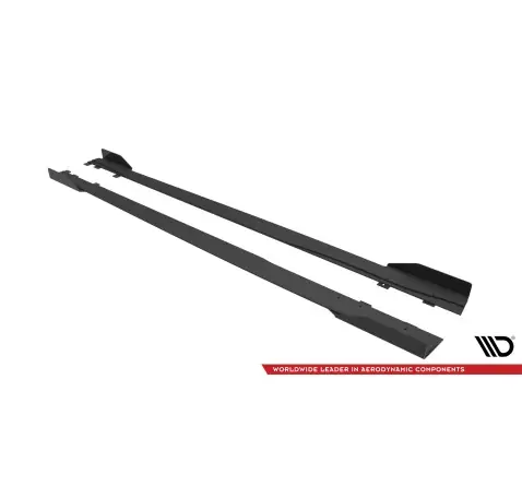 Street Pro Rajouts Des Bas De Caisse + Flaps Mercedes A35 AMG / AMG-Line Aero Pack W177