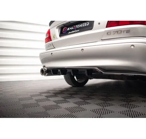 Arriere Splitter (avec une barre verticale) Volvo C70 Mk1