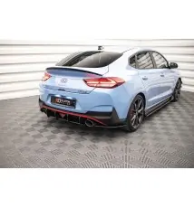 Street Pro Lame Du Pare Chocs Arriere Hyundai I30 N Fastback Mk3 Facelift