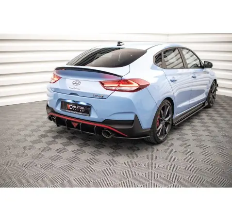 Street Pro Lame Du Pare Chocs Arriere Hyundai I30 N Fastback Mk3 Facelift