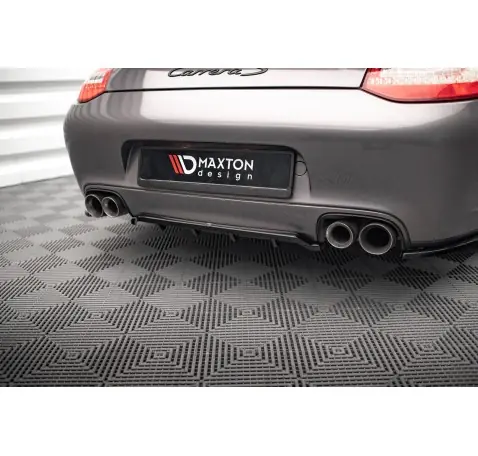 Arriere Splitter (avec une barre verticale) Porsche 911 Carrera / Carrera GTS 997 Facelift