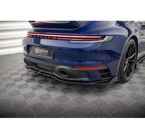Arriere Splitter (avec une barre verticale) V.2 Porsche 911 Carrera Aero / Carrera GTS 992