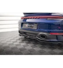 Arriere Splitter (avec une barre verticale) V.2 Porsche 911 Carrera Aero / Carrera GTS 992