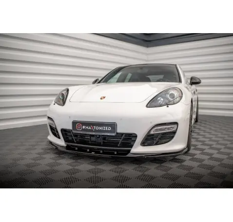 Lame Du Pare-Chocs Avant V.2 Porsche Panamera Turbo Sport Design Package 970
