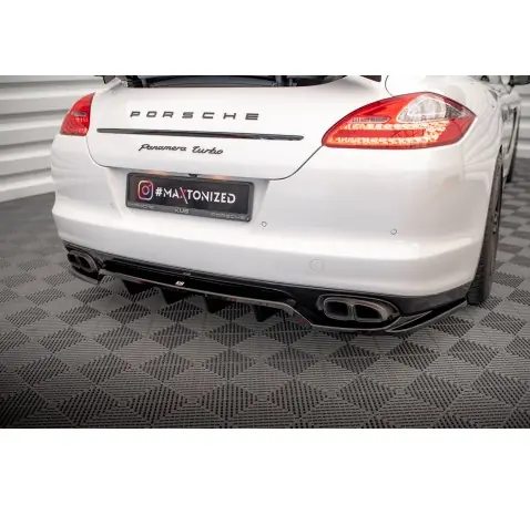 Arriere Splitter (avec une barre verticale) Porsche Panamera Turbo 970