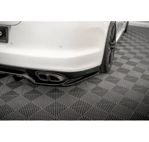 Arriere Splitter (avec une barre verticale) Porsche Panamera Turbo 970