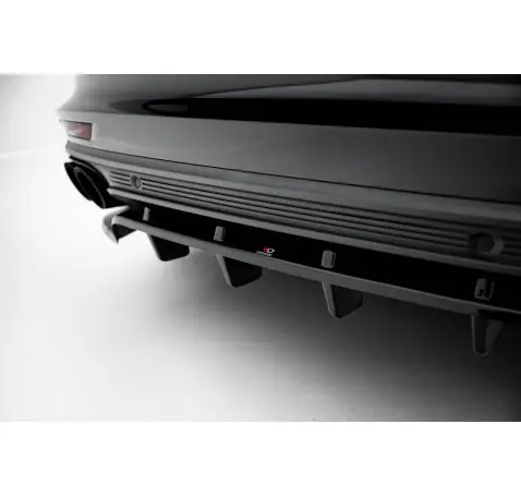 Arriere Splitter (avec une barre verticale )Porsche Panamera Turbo S E-Hybrid / Panamera E-Hybrid / Panamera 4S 971