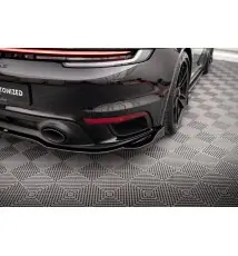 Arriere Splitter (avec une barre verticale) Porsche 911 Turbo S 992