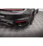 Arriere Splitter (avec une barre verticale) Porsche 911 Turbo S 992
