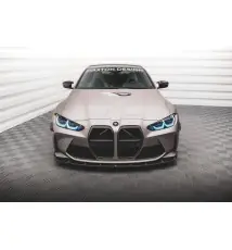 Fibre de Carbone Lame Du Pare-Chocs Avant V.1 BMW M4 G82 / G82 Facelift