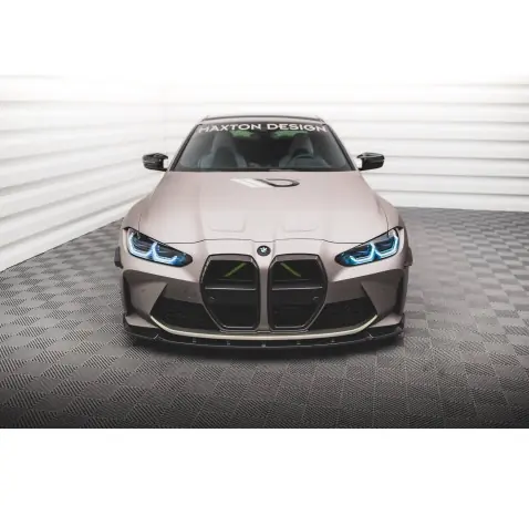 Fibre de Carbone Lame Du Pare-Chocs Avant V.1 BMW M4 G82 / G82 Facelift