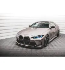 Fibre de Carbone Lame Du Pare-Chocs Avant V.1 BMW M4 G82 / G82 Facelift