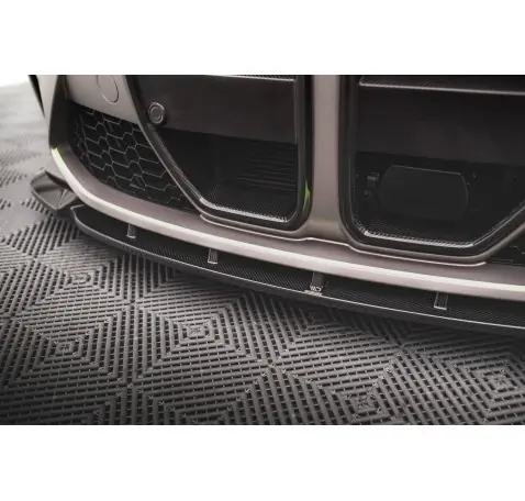 Fibre de Carbone Lame Du Pare-Chocs Avant V.1 BMW M4 G82 / G82 Facelift