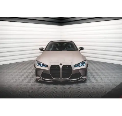 Fibre de Carbone Lame Du Pare-Chocs Avant V.2 BMW M4 G82 / G82 Facelift