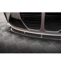 Fibre de Carbone Lame Du Pare-Chocs Avant V.2 BMW M4 G82 / G82 Facelift