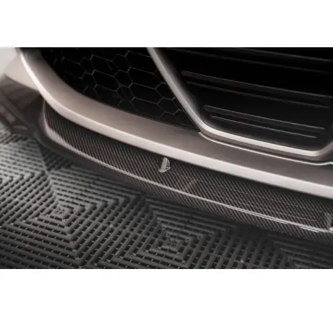 Fibre de Carbone Lame Du Pare-Chocs Avant V.2 BMW M4 G82 / G82 Facelift
