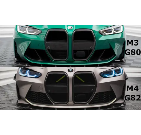 Fibre de Carbone Avant Grill BMW M4 G82 / M3 G80