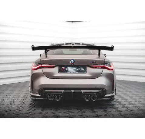 Fibre de Carbone Lames De Pare-Chocs Arrière Latérales BMW M4 G82 / G82 Facelift