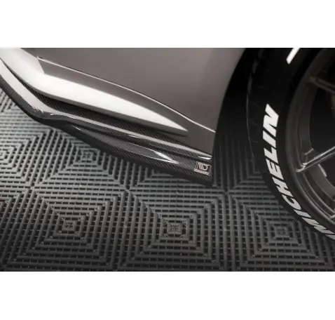 Fibre de Carbone Lames De Pare-Chocs Arrière Latérales BMW M4 G82 / G82 Facelift