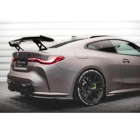 Fibre de Carbone Lames De Pare-Chocs Arrière Latérales BMW M4 G82 / G82 Facelift