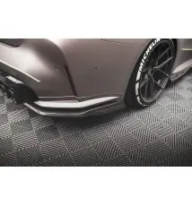 Fibre de Carbone Lames De Pare-Chocs Arrière Latérales BMW M4 G82 / G82 Facelift