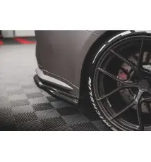 Fibre de Carbone Lames De Pare-Chocs Arrière Latérales BMW M4 G82 / G82 Facelift