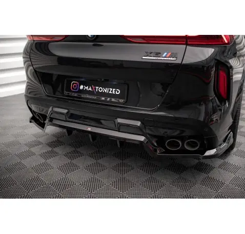 Arriere Splitter (avec une barre verticale) BMW X6 M F96